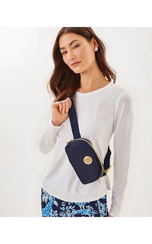 JEANIE BELT BAG, TRUE NAVY