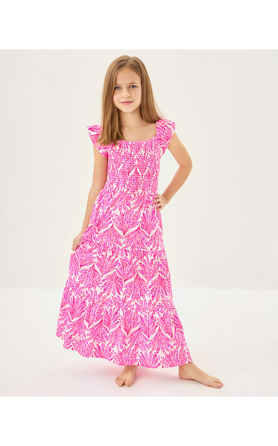 MINI JILLY MIDI DRESS, PINK BLISS SHADY BABE