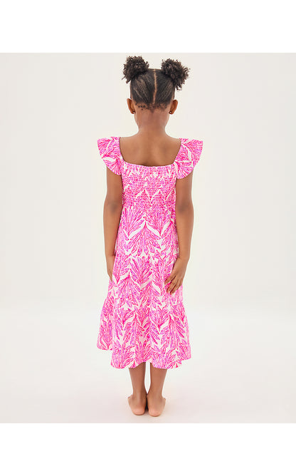 MINI JILLY MIDI DRESS, PINK BLISS SHADY BABE