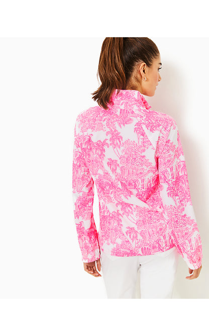 TULIA PERFORMANCE JACKET, RESORT WHITE PB ANNIVERSARY TOILE