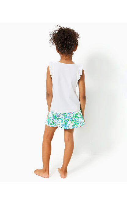 MINI AILA SKORT UPF 50+, RESORT WHITE JUST A PINCH