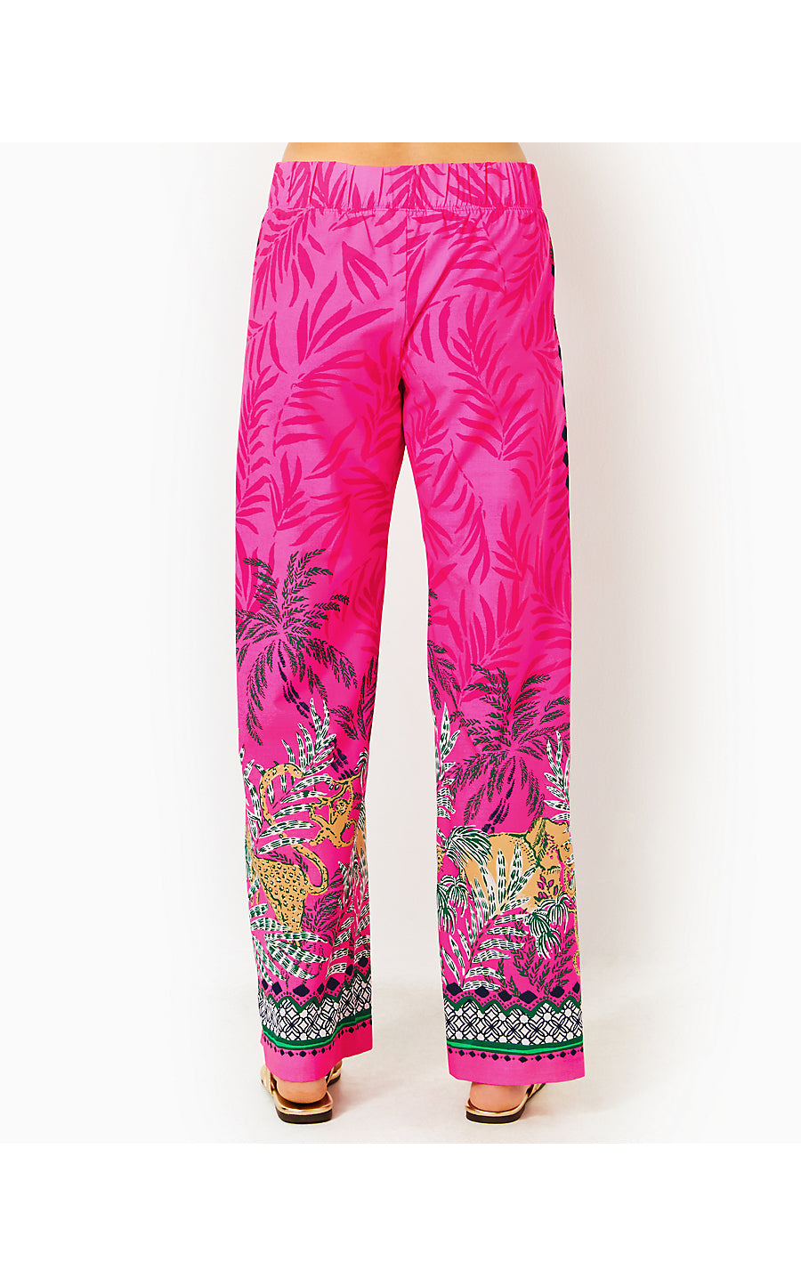 BAL HARBOUR PALAZZO PANT, MULTI WILD SIDE ENGINEERED