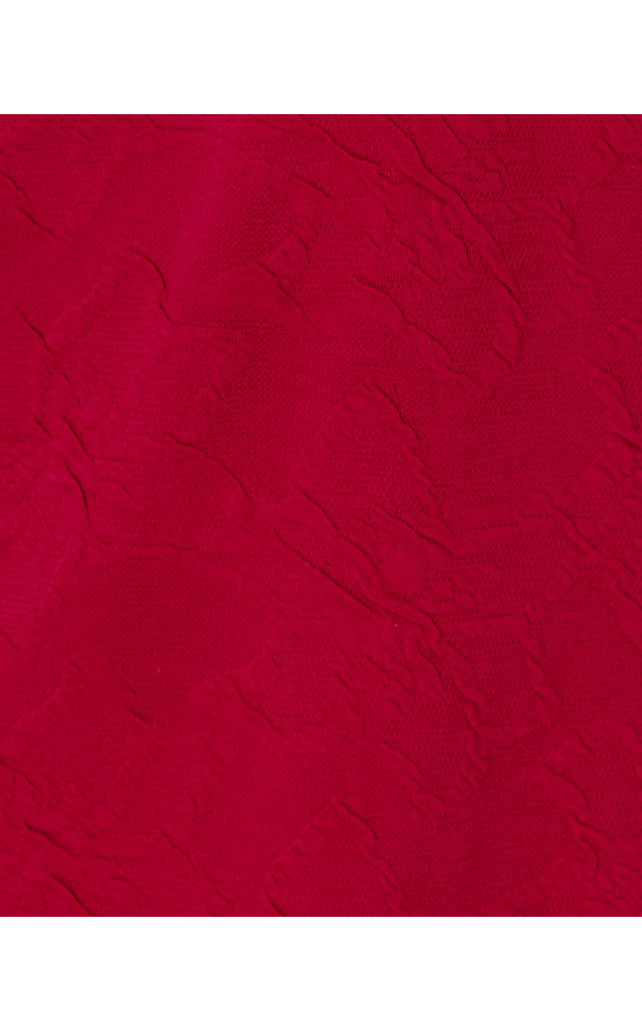 ELSEY ELBOW SLEEVE DRESS, MALBEC RED KNIT PUCKER JACQUARD