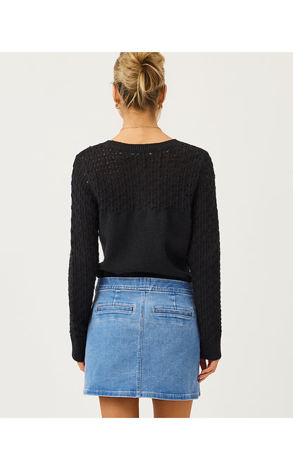 DAISA SWEATER, BLACK
