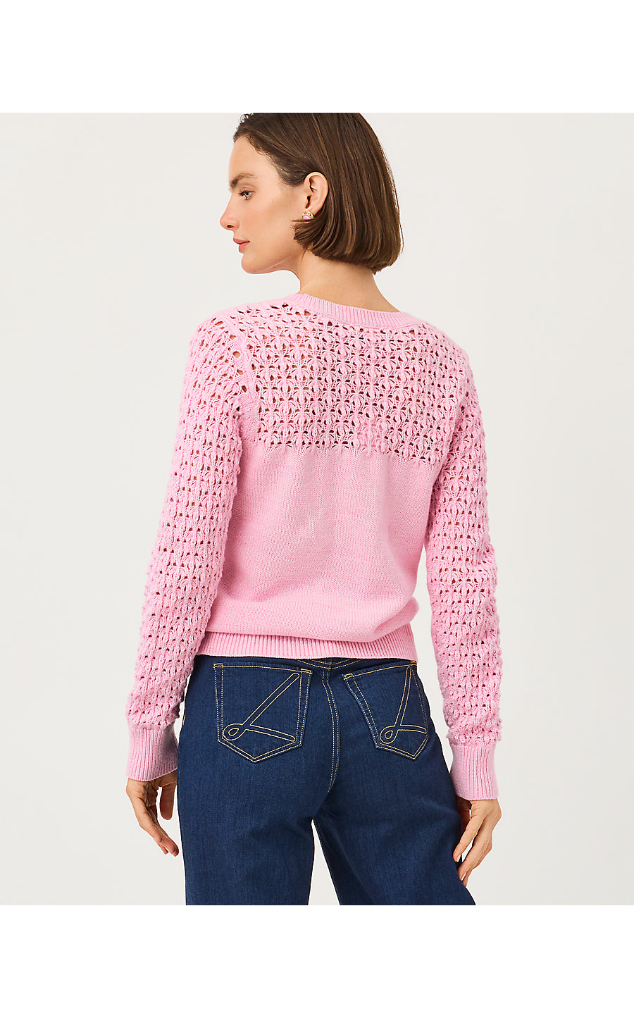 DAISA SWEATER, OLEANDER PINK