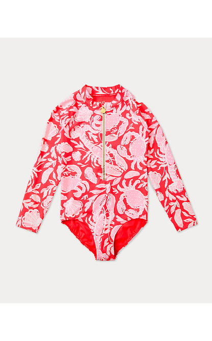 ALICIA RASHGUARD UPF 50+, CANE CORAL CRAB COLLAB