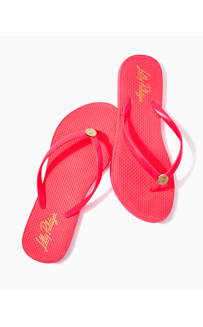 POOL FLIP FLOP, MIZNER RED