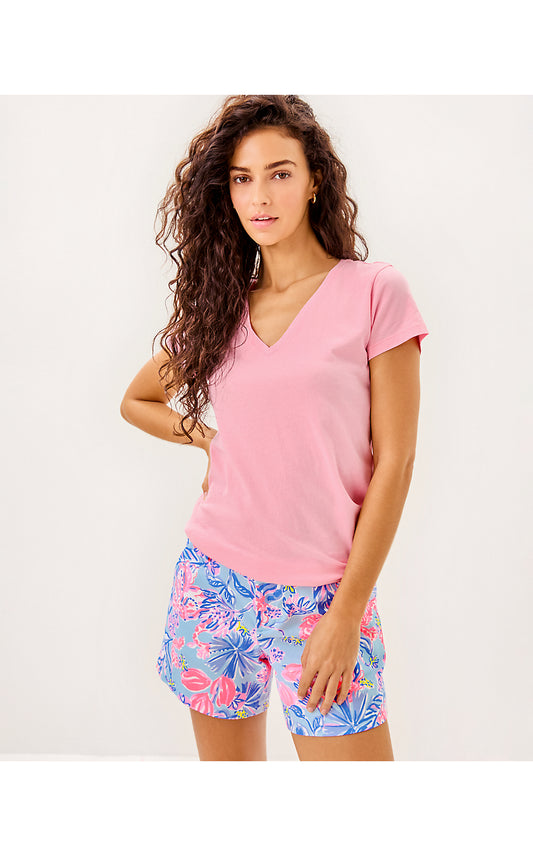 MEREDITH TEE, CONCH SHELL PINK