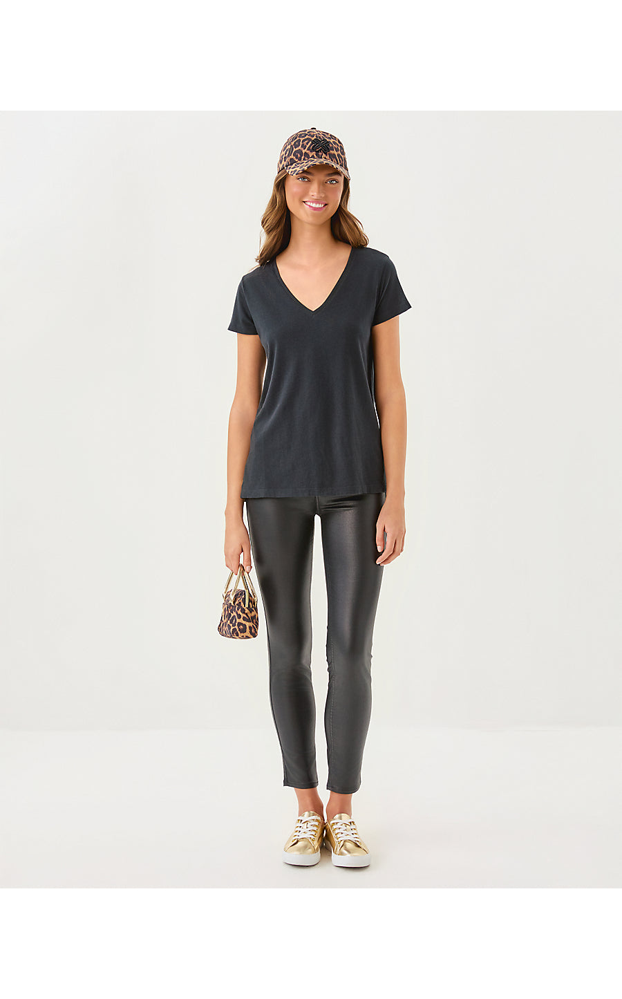 MEREDITH TEE, NOIR