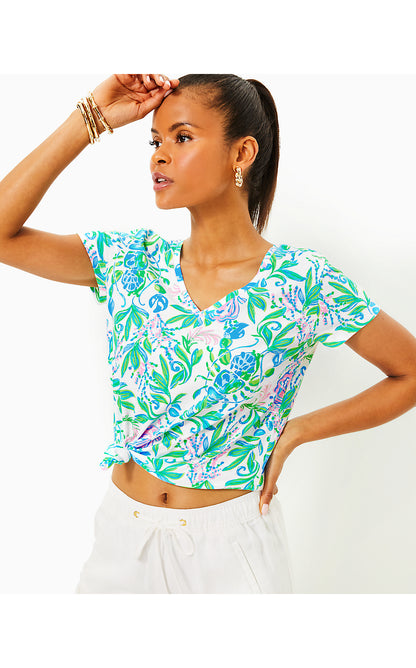 MEREDITH TEE, RESORT WHITE JUST A PINCH
