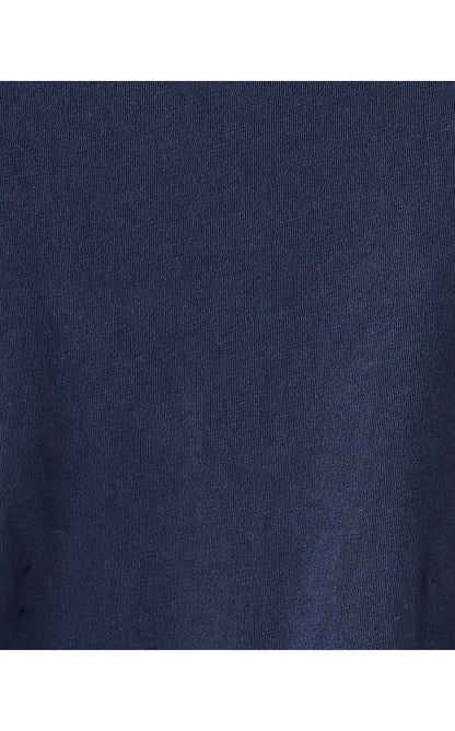 MEREDITH TEE, TRUE NAVY