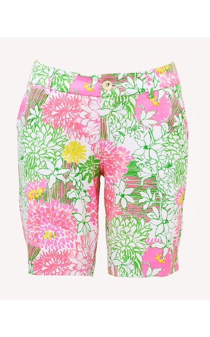 NATIA MID-RISE KNIT SHORT, RESORT WHITE MUM PATCH
