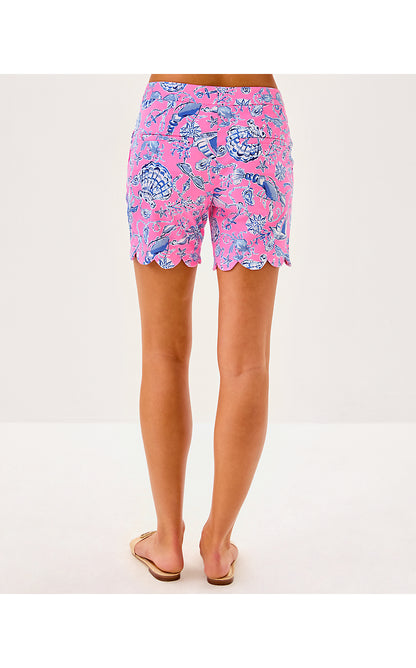 REGGIE KNIT SHORT, ROUSSEAU PINK BAREFOOT BEACHCOMBERS