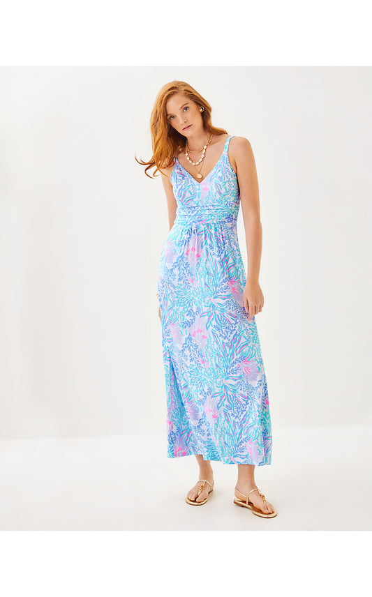 BLAKE MAXI DRESS, MULTI VIA DEL MAR