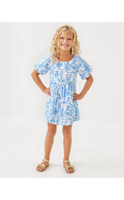 MINI KNOXLIE DRESS, RESORT WHITE TALL TALES