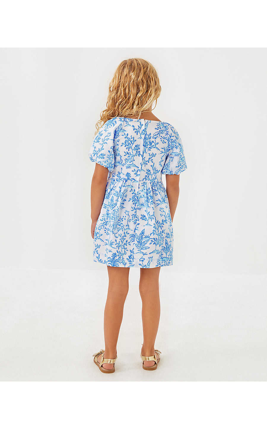 MINI KNOXLIE DRESS, RESORT WHITE TALL TALES