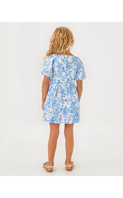 MINI KNOXLIE DRESS, RESORT WHITE TALL TALES