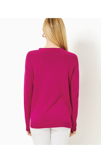 BAYPORT SWEATER, MYSTIQUE PINK