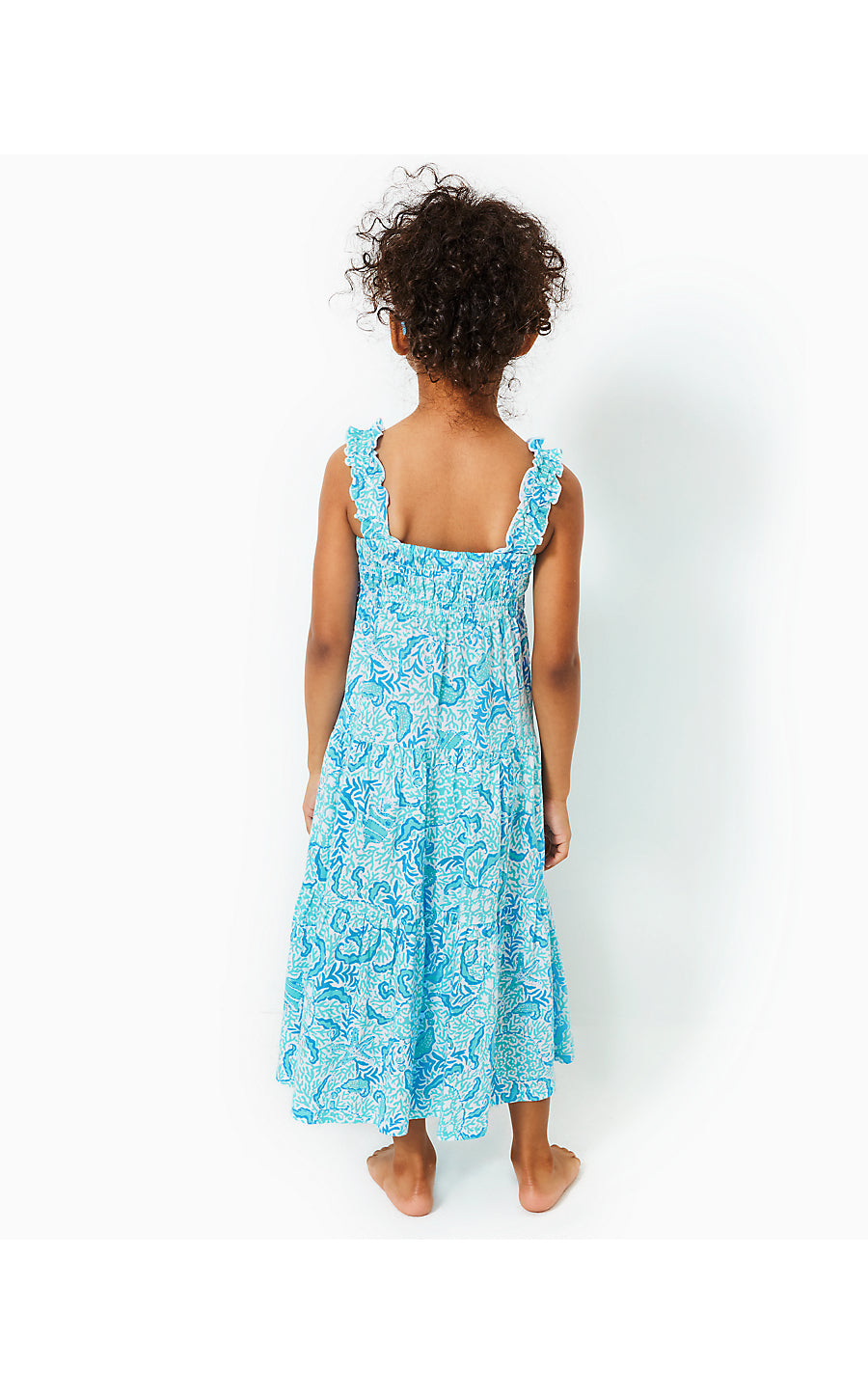 MINI HADLY MAXI DRESS, RESORT WHITE GOOMBAY GROOVES
