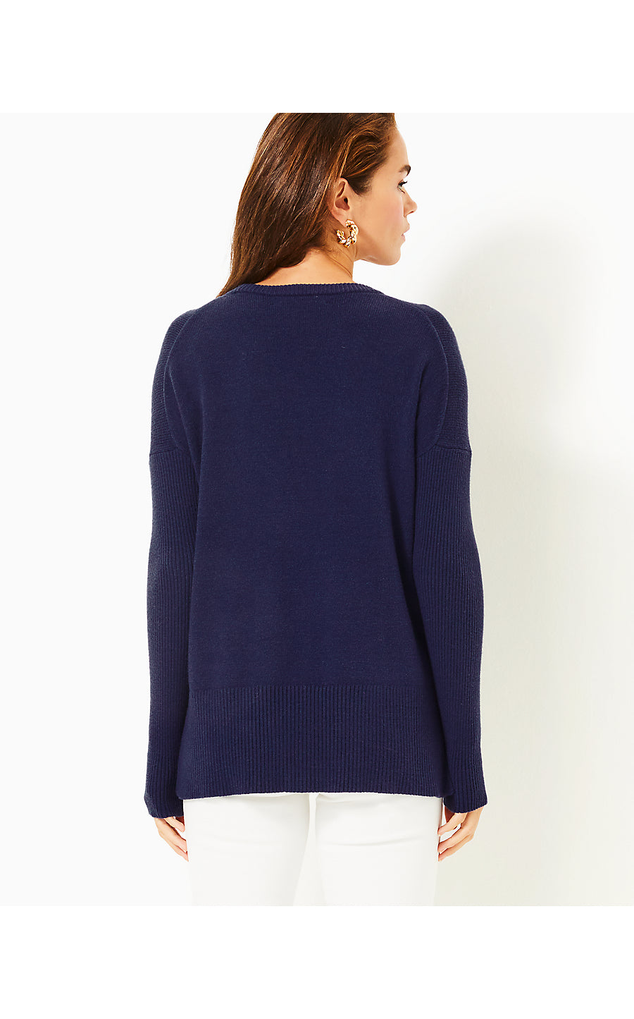 MAVIE SWEATER, LOW TIDE NAVY