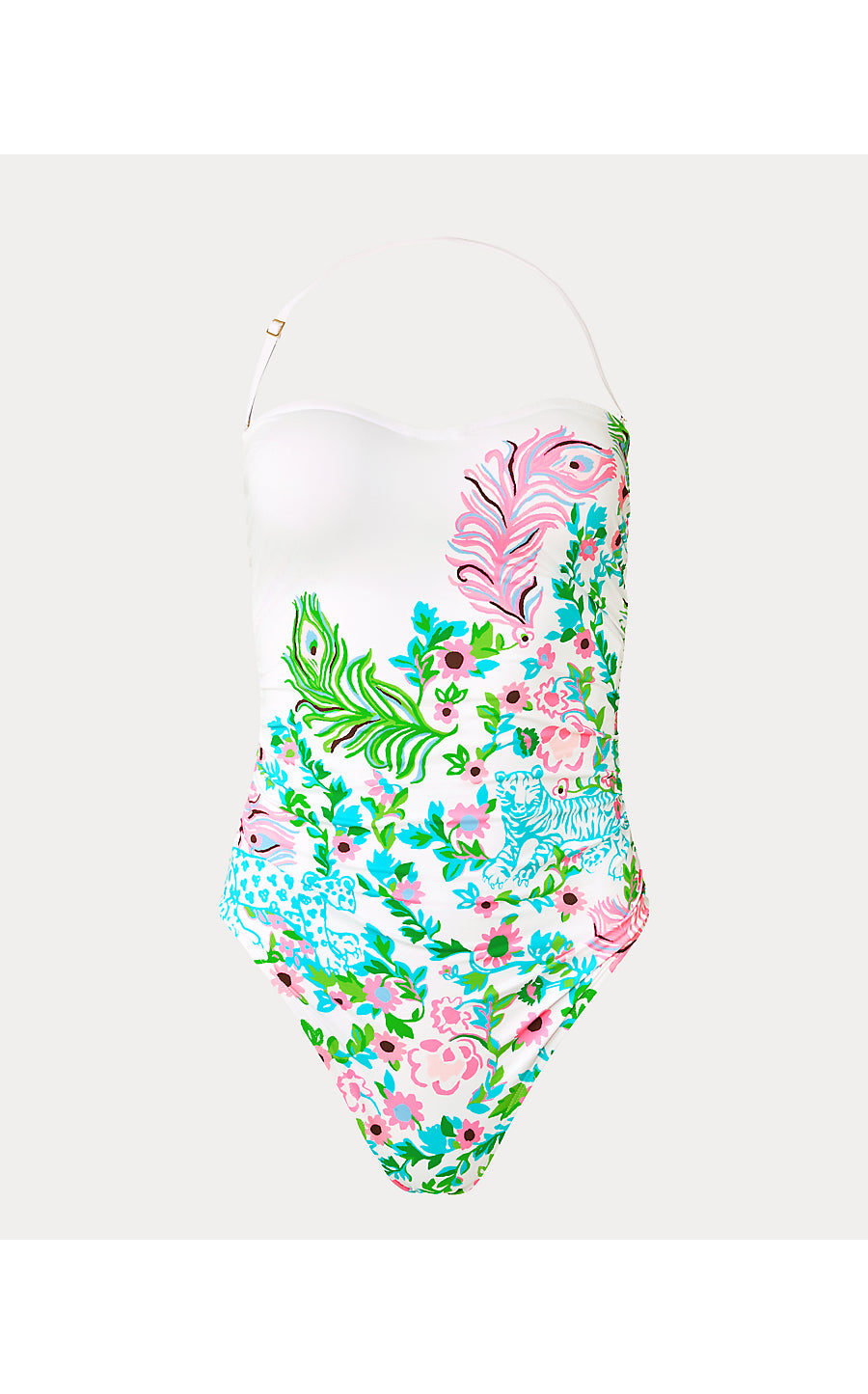 GINNIE ONE PIECE, RESORT WHITE ROYAL ZOO ENGINEERED ONE PIECE