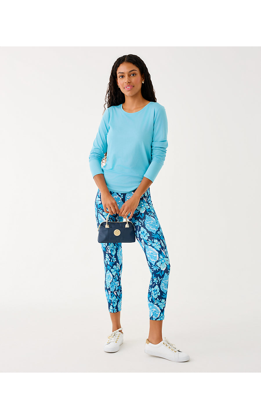 WESTLEY LONG SLEEVE TEE UPF 50+, BELLEVUE BLUE