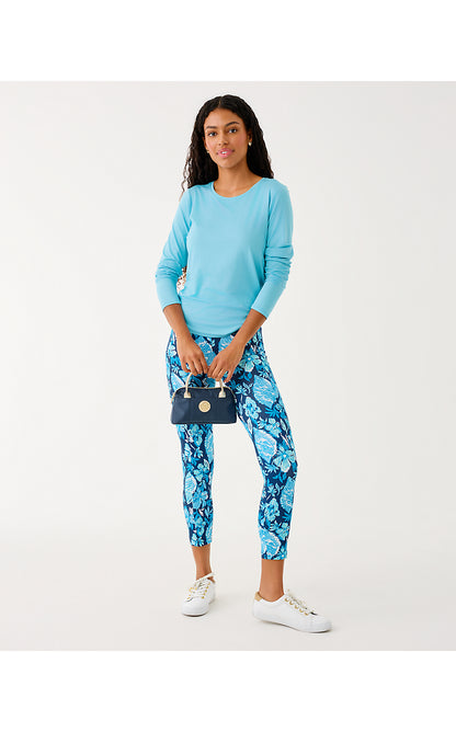 WESTLEY LONG SLEEVE TEE UPF 50+, BELLEVUE BLUE