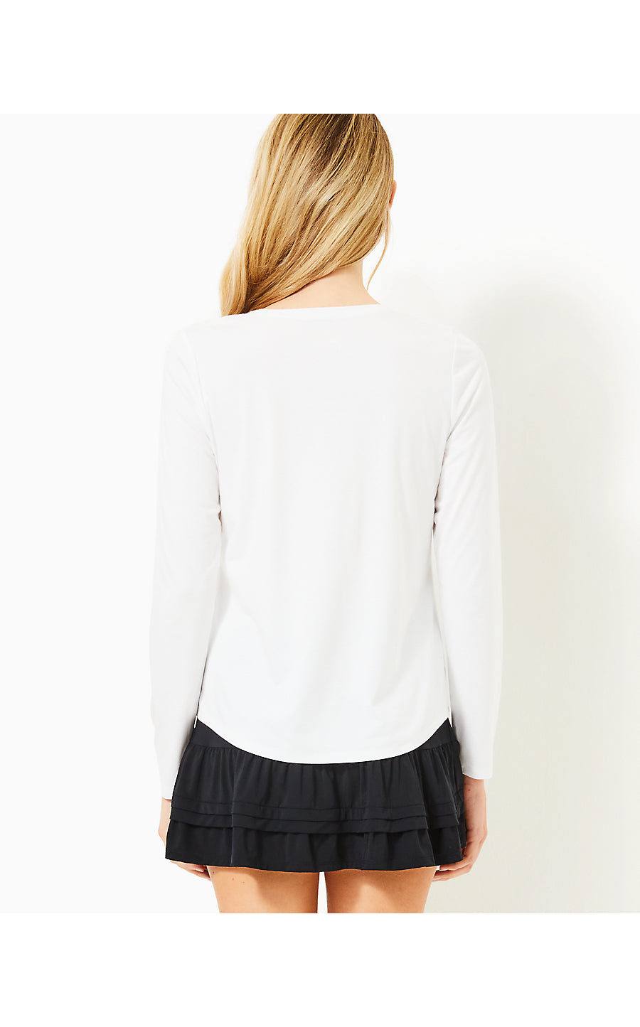 WESTLEY LONG SLEEVE TEE UPF 50+, RESORT WHITE