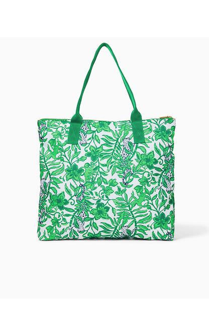 PIPER PACKABLE TOTE, FIDDLE LEAF GREEN LIL ESCAPE PLAN