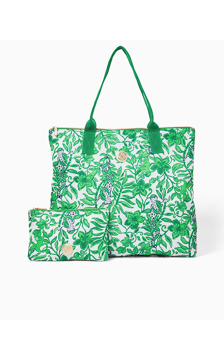 PIPER PACKABLE TOTE, FIDDLE LEAF GREEN LIL ESCAPE PLAN