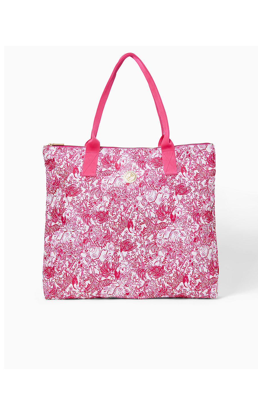 PIPER PACKABLE TOTE, RASPBERRY ROUGE ANIMAL MAGNETISM