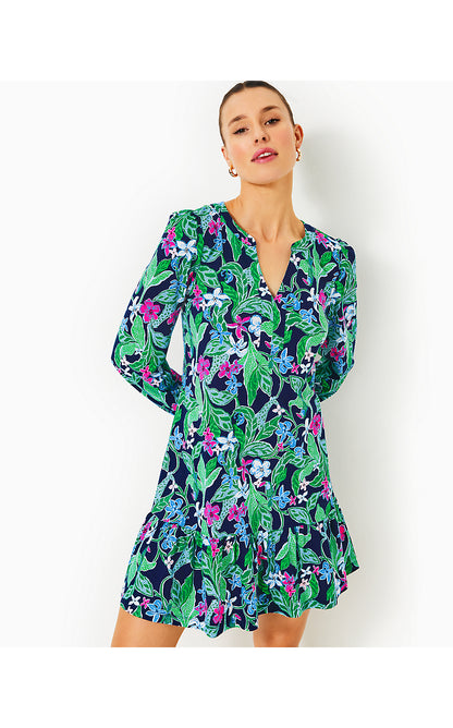 ALYSSA LONG SLEEVE DRESS, MULTI UNTAMED – Palm Place