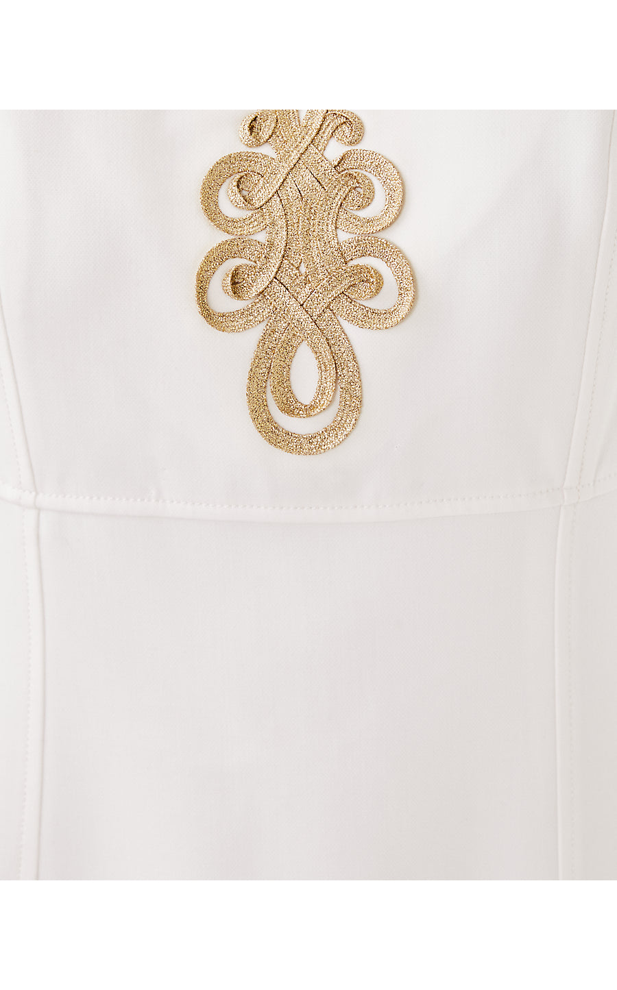 TRINI VISCOSE SHIFT, RESORT WHITE