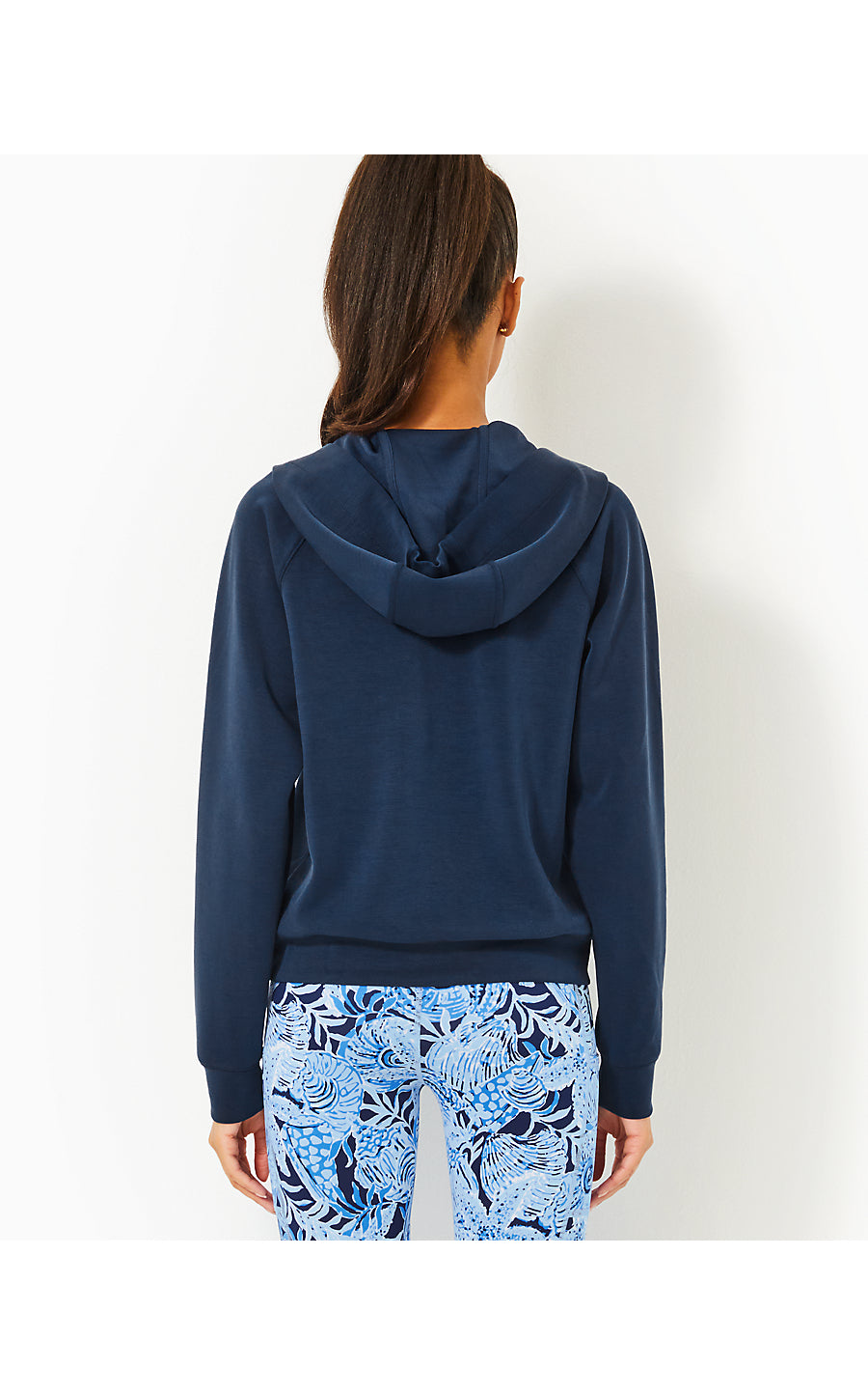 KENDY UPF 50+ PULLOVER, LOW TIDE NAVY