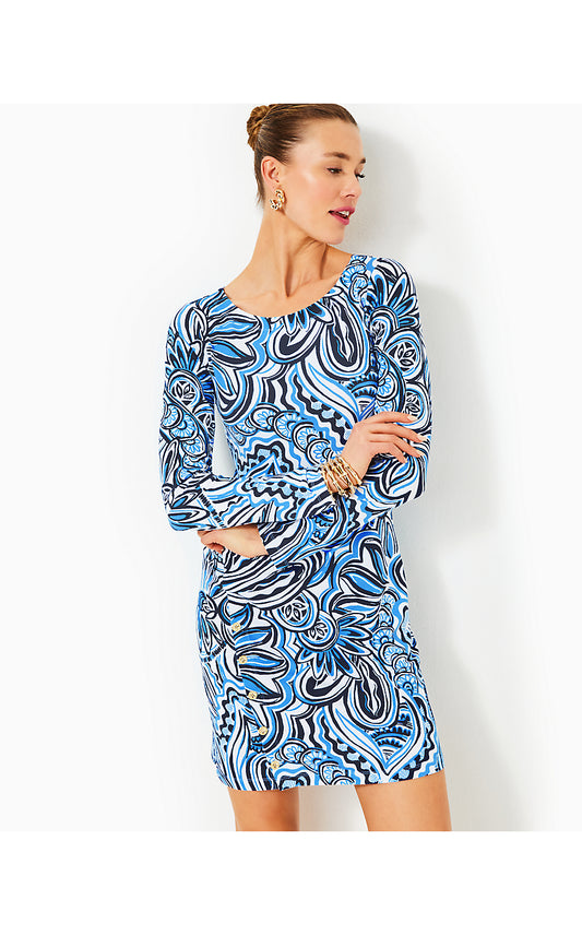 MADDOX UPF 50+ DRESS, RESORT WHITE GIVE IT A WHIRL