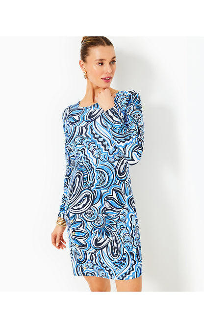 MADDOX UPF 50+ DRESS, RESORT WHITE GIVE IT A WHIRL