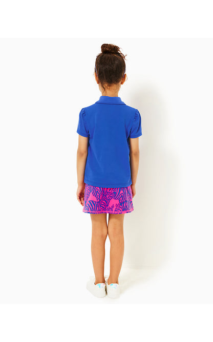 MINI MARYANA SKORT UPF 50+, PASSION FRUIT PINK WILD NIGHTS