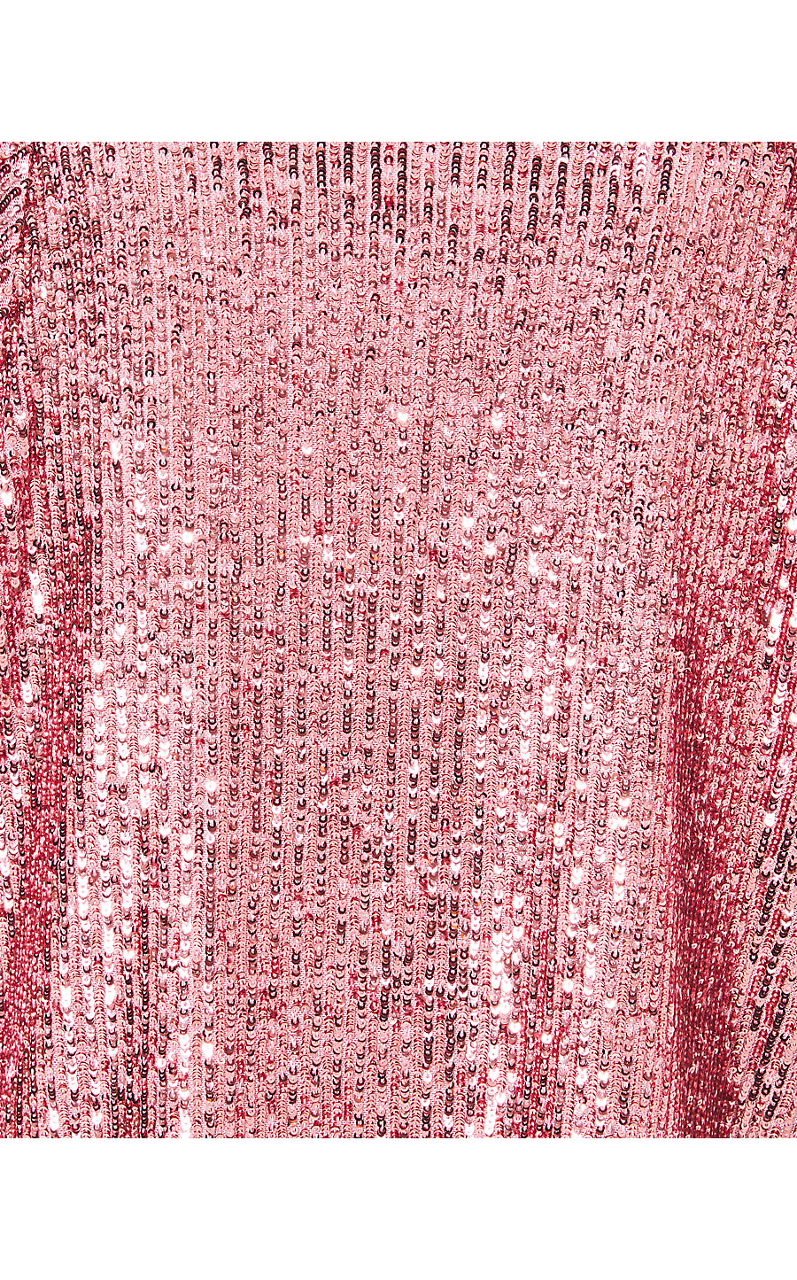 CRESSIDA KNIT TOP, CONCH SHELL PINK TREASURE BOX SEQUIN KNIT