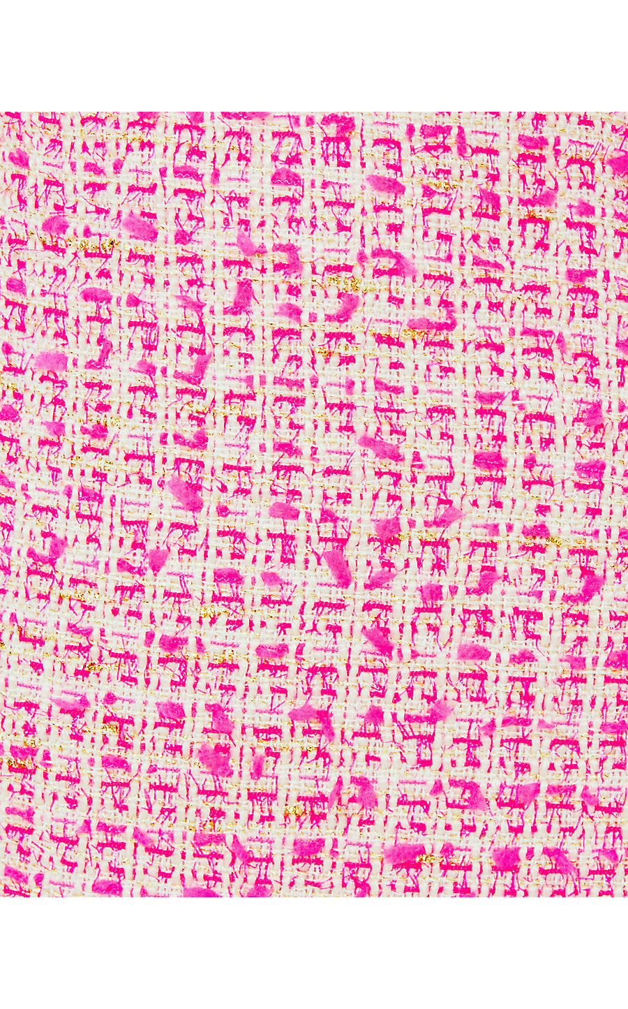 FOLIE TOP, PINK PALMS FANTASY BOUCLE