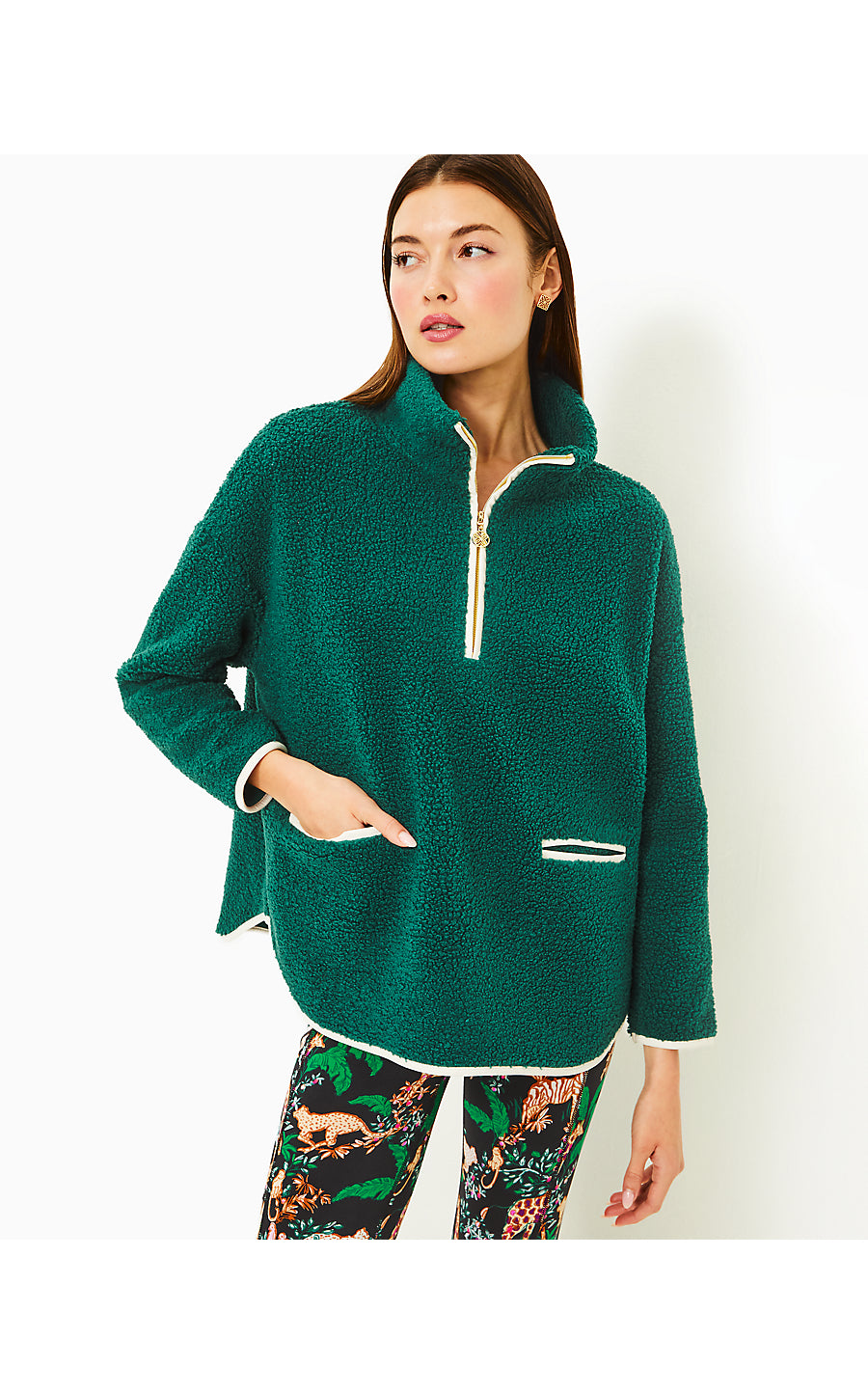 SOREEN SHERPA POPOVER, VILLA GREEN