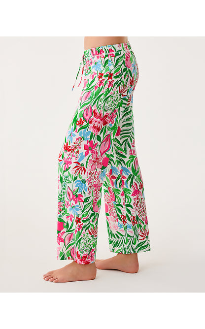 PJ KNIT PANT, MULTI GLOWING GARDENS