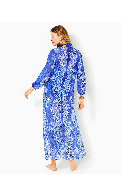 KEIR MAXI COVERUP, ALBA BLUE BAJA COVE ENGINEERED COVERUP