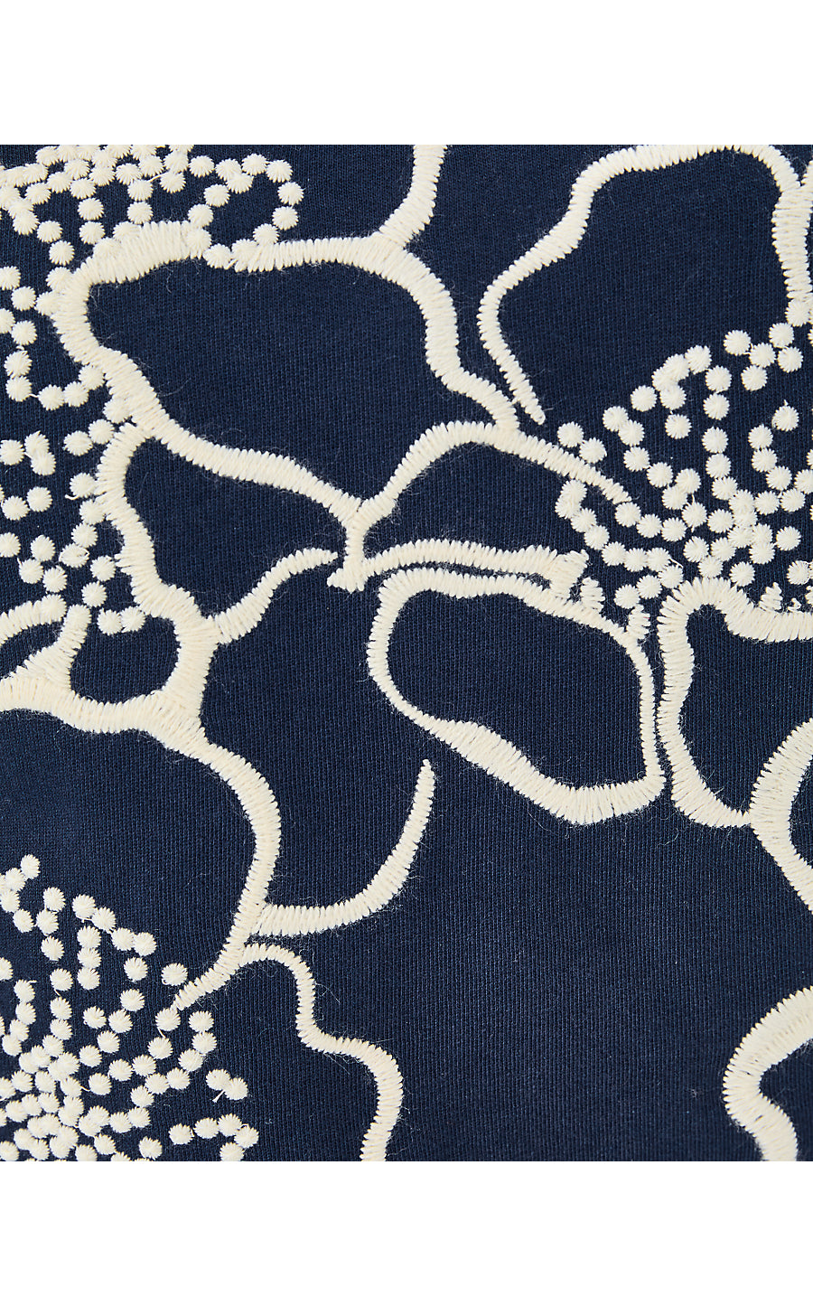 BALLAD LONG SLEEVE SWEATSHIRT, LOW TIDE NAVY GO BIG EMBROIDERY
