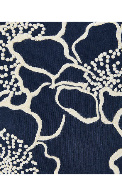 BALLAD LONG SLEEVE SWEATSHIRT, LOW TIDE NAVY GO BIG EMBROIDERY