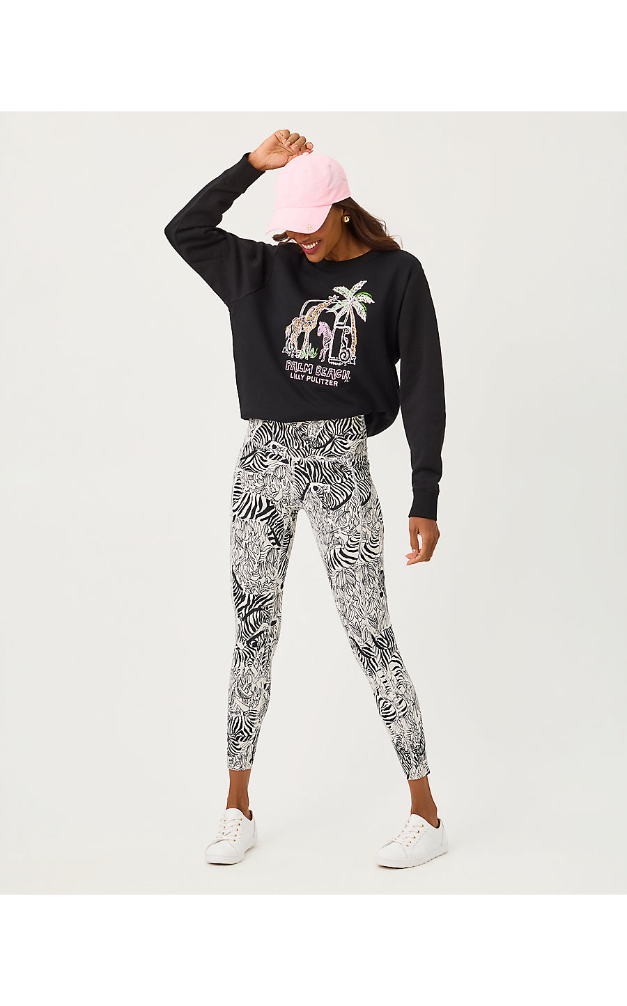 BALLAD LONG SLEEVE SWEATSHIRT, MULTI LILLYS ZOO EMBELLISHMENT