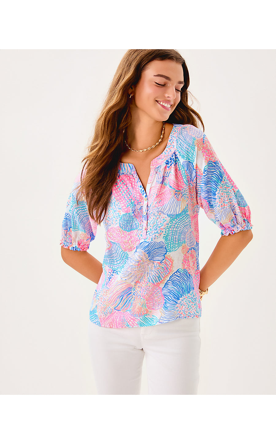 CAPRINA TOP, MULTI ROAR OF THE SEAS
