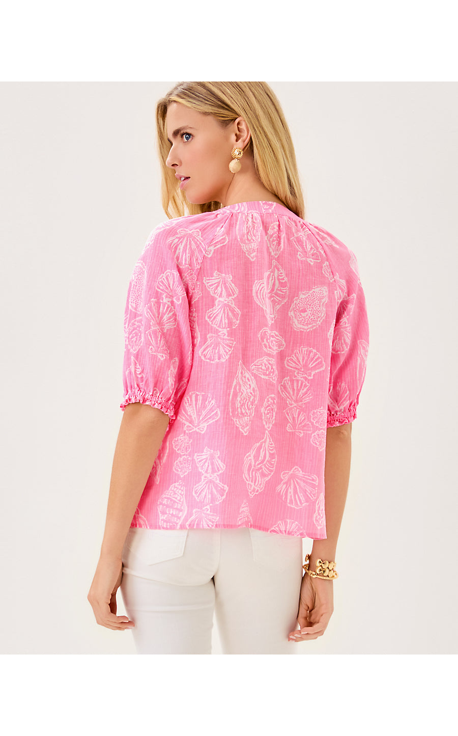 CAPRINA TOP, ROUSSEAU PINK COOL AS SHELL
