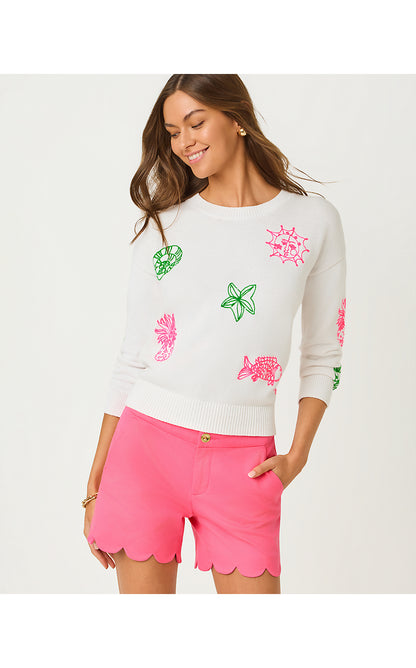 BUTTERCUP MID-RISE SHORT, CHERRY BLOSSOM PINK