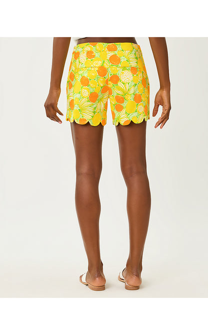BUTTERCUP MID-RISE SHORT, ISLAND PALM ZESTY