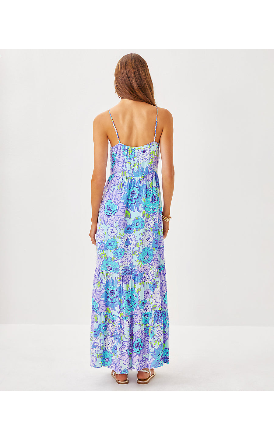 TERESA MAXI DRESS, MULTI LET IT GOGH